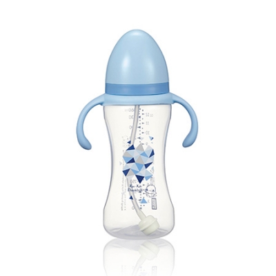 Wide Neck PP Feeding Bottle with Handle