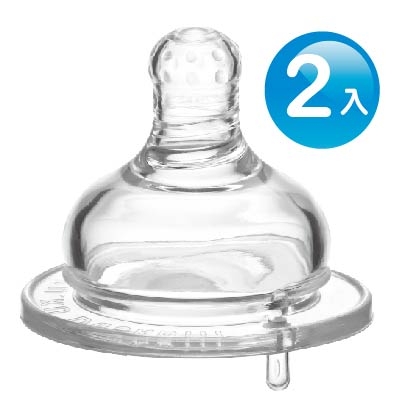 防脹氣母乳型奶嘴-寬口十字XL(麥粉專用)