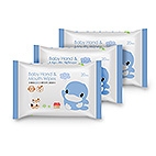 Baby Hand & Mouth Wipes-20pcs x 3
